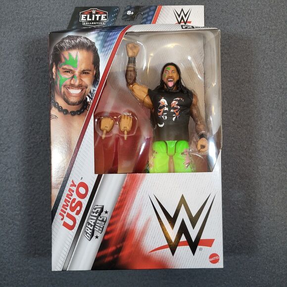 WWE Elite Greatest Hits JIMMY USO 7" Wrestling Action Figure Usos NEW Sealed - Picture 1 of 12